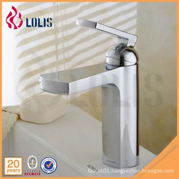 Modern basin sink faucet chrome plated bathroom faucet